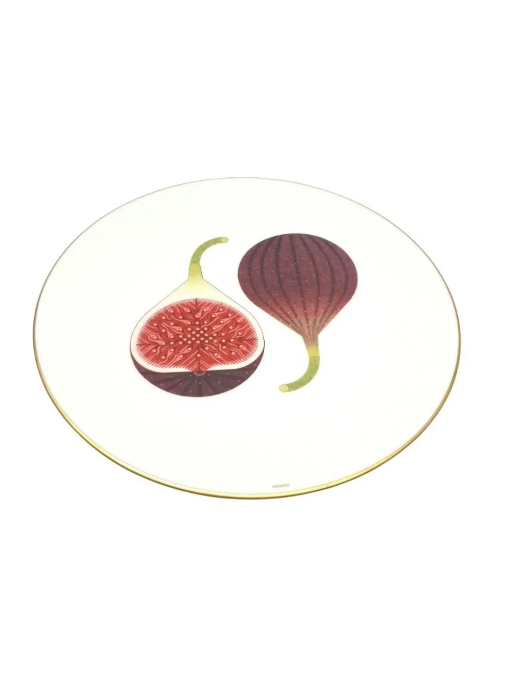 HERMES KAORUMI PORCELAIN FRUIT PLATES SET OF 6 BNIB